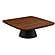 Eason 2-piece Coffee and End Table Set Walnut and Black by Coaster