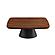 Eason 2-piece Coffee and End Table Set Walnut and Black by Coaster