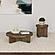 Kinkaid Round Solid Mango Wood End Table Brown by Coaster