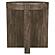 Kinkaid Round Solid Mango Wood End Table Brown by Coaster