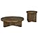 Kinkaid 2-piece Solid Wood Coffee and End Table Set Brown by Coaster