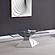 Jenny Glass Top Stainless Steel Coffee Table Chrome by Coaster