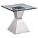Jenny 2-piece Rectangular Coffee and End Table Set Chrome by Coaster