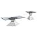 Jenny 2-piece Rectangular Coffee and End Table Set Chrome by Coaster