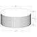 Jason 2-piece Round Marble Coffee and End Table Set White and Charcoal by Coaster