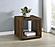 Frisco Square Engineered Wood Side End Table Dark Pine by Coaster
