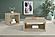 Frisco Square Engineered Wood Side End Table Distressed Pine by Coaster