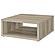 Frisco Square Engineered Wood Coffee Table Distressed Pine by Coaster
