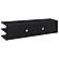 Cartmill 78-inch 2-Tier TV Stand Media Console Black by Coaster