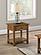 Payne 1-drawer Wood End Table w/Shelf Distressed Brown by Coaster