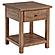 Payne 1-drawer Wood End Table w/Shelf Distressed Brown by Coaster