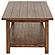Payne Wood Coffee Table w/Shelf Distressed Brown by Coaster