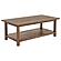 Payne Wood Coffee Table w/Shelf Distressed Brown by Coaster