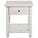 Payne 1-drawer Wood End Table w/Shelf Distressed White by Coaster