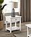 Payne 1-drawer Wood End Table w/Shelf Distressed White by Coaster