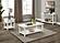 Payne 1-drawer Wood End Table w/Shelf Distressed White by Coaster