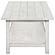 Payne Wood Coffee Table w/Shelf Distressed White by Coaster