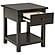 Payne 1-drawer Wood End Table w/Shelf Distressed Java by Coaster
