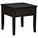 Concord 1-drawer Square End Table Distressed Java by Coaster