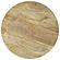 Touhy Round Solid Wood End Side Table Natural Mango by Coaster