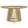 Touhy Round Solid Wood Cocktail Coffee Table Natural Mango by Coaster