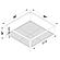 Amherst Glass Top Metal w/Cane Shelf Coffee Table Black by Coaster