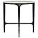 Hermas Round Genuine Marble Top Metal End Side Table White by Coaster