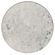 Hermas Round Genuine Marble Top Metal End Side Table White by Coaster