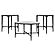 Hermas 3-piece Round Marble Coffee and End Table Set White by Coaster