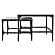 Ebby 2-piece Genuine Marble Top Nesting Coffee Tables White by Coaster