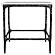 Ebby Square Genuine Marble Top Metal End Table White by Coaster