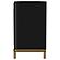 Arini Rattan Cane 2-Door TV Stand Media Console Black by Coaster
