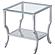 Saide 2-piece Glass Top Coffee and End Table Set Chrome by Coaster