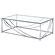 Lille 2-piece Glass Top Coffee and End Sofa Table Set Chrome by Coaster