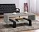 Dinard Coffee Table with Shelf Grey Driftwood by Coaster