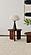 Dale Round Solid Mango Wood Side End Table Brown by Coaster