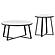 Hugo 2-piece Coffee and End Table Set White Faux Marble by Coaster