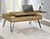 Fanning Lift Top Storage Coffee Table Golden Oak and Black by Coaster