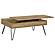 Fanning 2-piece Lift Top Coffee and End Table Set Golden Oak by Coaster