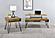 Fanning 2-piece Lift Top Coffee and End Table Set Golden Oak by Coaster