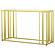 Adri Metal Frame Sofa Table Matte Brass by Coaster