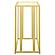 Adri Metal Frame Sofa Table Matte Brass by Coaster