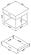 Byers Square 1-drawer End Table Brown Oak and Sandy Black by Coaster