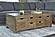 Esther 6-drawer Storage Coffee Table Natural Sheesham by Coaster