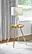 Kaelyn Round Mirror Top End Table Gold by Coaster
