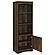 Laughlin 3-shelf Engineered Wood Media Tower Dark Pine by Coaster