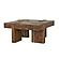 Samira Wooden Square Coffee Table Natural Sheesham by Coaster