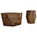 Zalika 2-piece Solid Wood Coffee and End Table Set Natural by Coaster