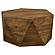 Zalika Hexagonal Solid Mango Wood Coffee Table Natural by Coaster