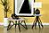 Hadi Round SmartTop Coffee Table Cement and Gunmetal by Coaster